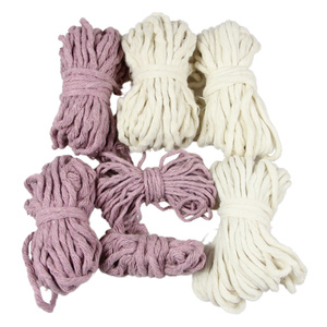Outlet / Sznurek Bawełniany Skręcany / do Makramy / Classic Eco Line / mix / 2/3/5 mm / 200g