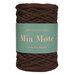 Mia Mote™ ByBag Line Sznurek Poliestrowy płaski bez rdzenia ciemny brązowy czekolada 5mm
