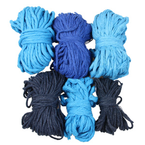 Outlet / Sznurek Bawełniany Skręcany / do Makramy / Classic Eco Line / mix / 2/3/5 mm / 200g [447]