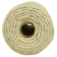 Mia Mote™ Classic Line Sznurek bawełniany skręcany do makramy 5mm light moonstone