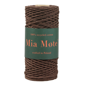 Mia Mote™ Petit Line Sznurek pleciony bawełniany 2mm Andalusite