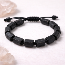 Turmalin Czarny - kamień ochrony i stabilizacji - Kolumna Fasetowany 10-20mm