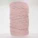Mia Mote™ Classic Line Sznurek bawełniany skręcany do makramy 3mm Rose Quartz