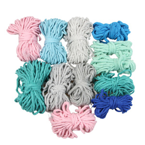 Outlet / Sznurek Bawełniany Skręcany / do Makramy / Classic Eco Line / mix / 2/3/5 mm / 200g