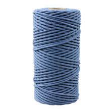 Mia Mote™ Petit Line Sznurek pleciony bawełniany 2mm Lapis Lazuli