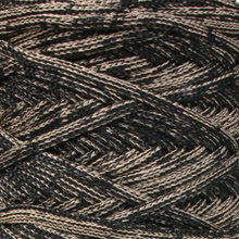 Mia Mote™ ByBag Line Sznurek Poliestrowy płaski bez rdzenia czarny z beżową nitką 5mm