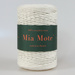 Mia Mote™ Classic Line Sznurek bawełniany skręcany do makramy 3mm ivory