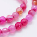 Agat Smoczy Deep Pink Kamień Jubilerski Fasetowany kula 6mm