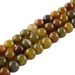 Agat Smoczy Olive Kamień Jubilerski gładki kula 6mm
