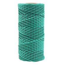Mia Mote™ Petit Line  OUTLET CUT Sznurek pleciony bawełniany 2mm Malachite Green
