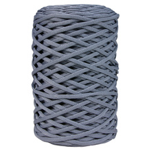 Mia Mote™ ByBag Line Sznurek Poliestrowy płaski bez rdzenia srebrny stalowy 3mm