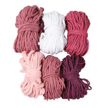 Outlet / Sznurek Bawełniany Skręcany / do Makramy / Classic Eco Line / mix / 2/3/5 mm / 200g [439]