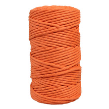 Mia Mote™ Classic Line Sznurek bawełniany skręcany do makramy 2mm copper