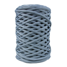 Mia Mote™ ByBag Line Sznurek Poliestrowy płaski bez rdzenia stalowy błękitny 3mm