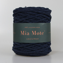 Mia Mote™ Lush Line Sznurek bawełniany 5mm sodalite
