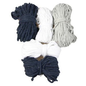 Outlet / Sznurek Bawełniany Skręcany / do Makramy / Classic Eco Line / mix / 2/3/5 mm / 200g [436]