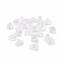 Baranki Zatyczki do Kolczyków Silikonowe 4mm