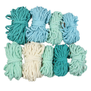 Outlet / Sznurek Bawełniany Skręcany / do Makramy / Classic Eco Line / mix / 2/3/5 mm / 200g
