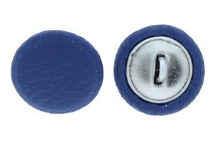 Guziki Tapicerskie Oblekane Obciągane Eko Skóra Ek13 Granatowy 22mm R36 10szt