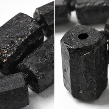 Turmalin Czarny - kamień ochrony i stabilizacji - Kolumna Fasetowany 10-20mm