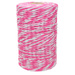 Mia Mote™ Classic Line Sznurek bawełniany skręcany do makramy 2mm radiant orchid + basalt grit