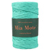 Mia Mote™ Classic Line Sznurek bawełniany skręcany do makramy 2mm Malachite Green