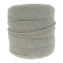 Sznurek bawełniany skręcany do makramy ecconomic szary 2mm ~150m