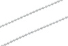 Łańcuszek z zapięciem nieśmiertelnik kulkowy 2.1mm 50cm