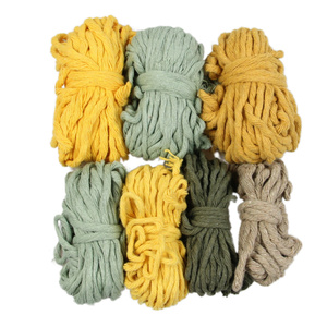 Outlet / Sznurek Bawełniany Skręcany / do Makramy / Classic Eco Line / mix / 2/3/5 mm / 200g