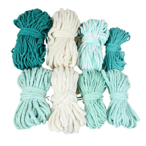 Outlet / Sznurek Bawełniany Skręcany / do Makramy / Classic Eco Line / mix / 2/3/5 mm / 200g [418]