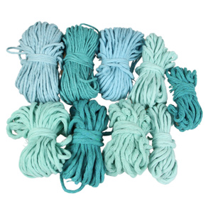 Outlet / Sznurek Bawełniany Skręcany / do Makramy / Classic Eco Line / mix / 2/3/5 mm / 200g [410]