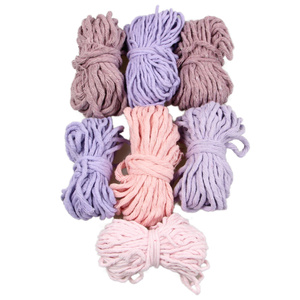 Outlet / Sznurek Bawełniany Skręcany / do Makramy / Classic Eco Line / mix / 2/3/5 mm / 200g