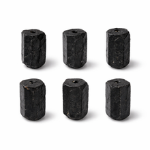 Turmalin Czarny - kamień ochrony i stabilizacji - Kolumna Fasetowany 10-20mm