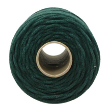 Mia Mote™ Petit Line Sznurek pleciony bawełniany 2mm Emerald