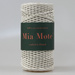 Mia Mote™ Petit Line Sznurek pleciony bawełniany 2mm Ivory
