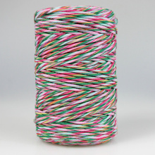 Mia Mote™ Classic Line Sznurek bawełniany skręcany do makramy 3mm stripe