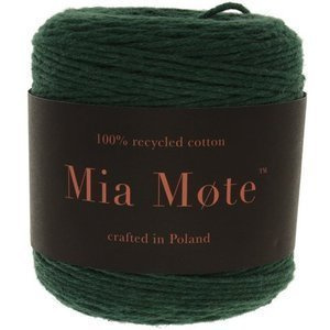 Sznurek bawełniany skręcany do makramy ecconomic zielony 2mm ~290m