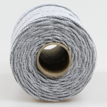 Mia Mote™ Petit Line Sznurek pleciony bawełniany 2mm Outlet CUT Basalt Grit