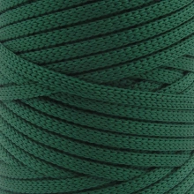 Mia Mote™ ByBag Line Sznurek Poliestrowy płaski bez rdzenia ciemny zielony butelkowy 5mm