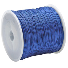 Sznurek Nylonowy 0.4mm do bransoletek kamieni Topliwy Niebieski