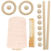 Zestaw do makramy dla początkujących 3mm z akcesoriami