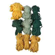 Outlet / Sznurek Bawełniany Skręcany / do Makramy / Classic Eco Line / mix / 2/3/5 mm / 200g [435]