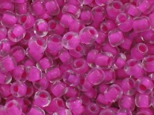 12/0 Color Lined Seed Beads Koraliki Drobne Sutasz Beading Sweet Pink 1.9mm 30g