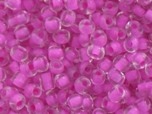 12/0 Color Lined Seed Beads Koraliki Drobne Sutasz Beading Tip Pink 1.9mm 90g