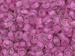 12/0 Color Lined Seed Beads Koraliki Drobne Sutasz Beading Violet 1.9mm 10g