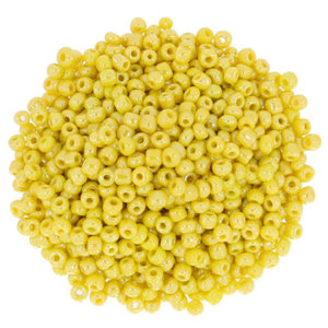 12/0 Seed Beads Koraliki Drobne Sutasz Beading żółty 2mm 45g