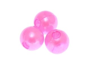 Koraliki Perła Perełki Akrylowe Różowy Jasny 12mm ~50g ~60szt
