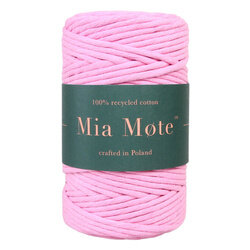 Mia Mote™ Classic Line Sznurek bawełniany skręcany do makramy 3mm morganite