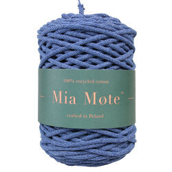 Mia Mote™ Lush Line Sznurek bawełniany 5mm lapis lazuli Nowy Splot