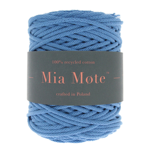 MiaMote™ Extra Lush Line sznurek bawełniany blue rhodisite 7mm ~25mb